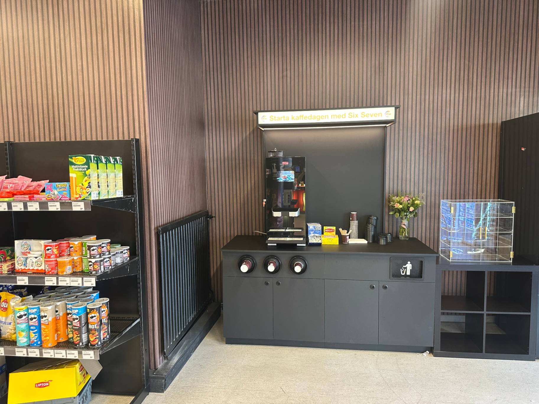 Kaffestation — starta kaffedagen med Six Seven